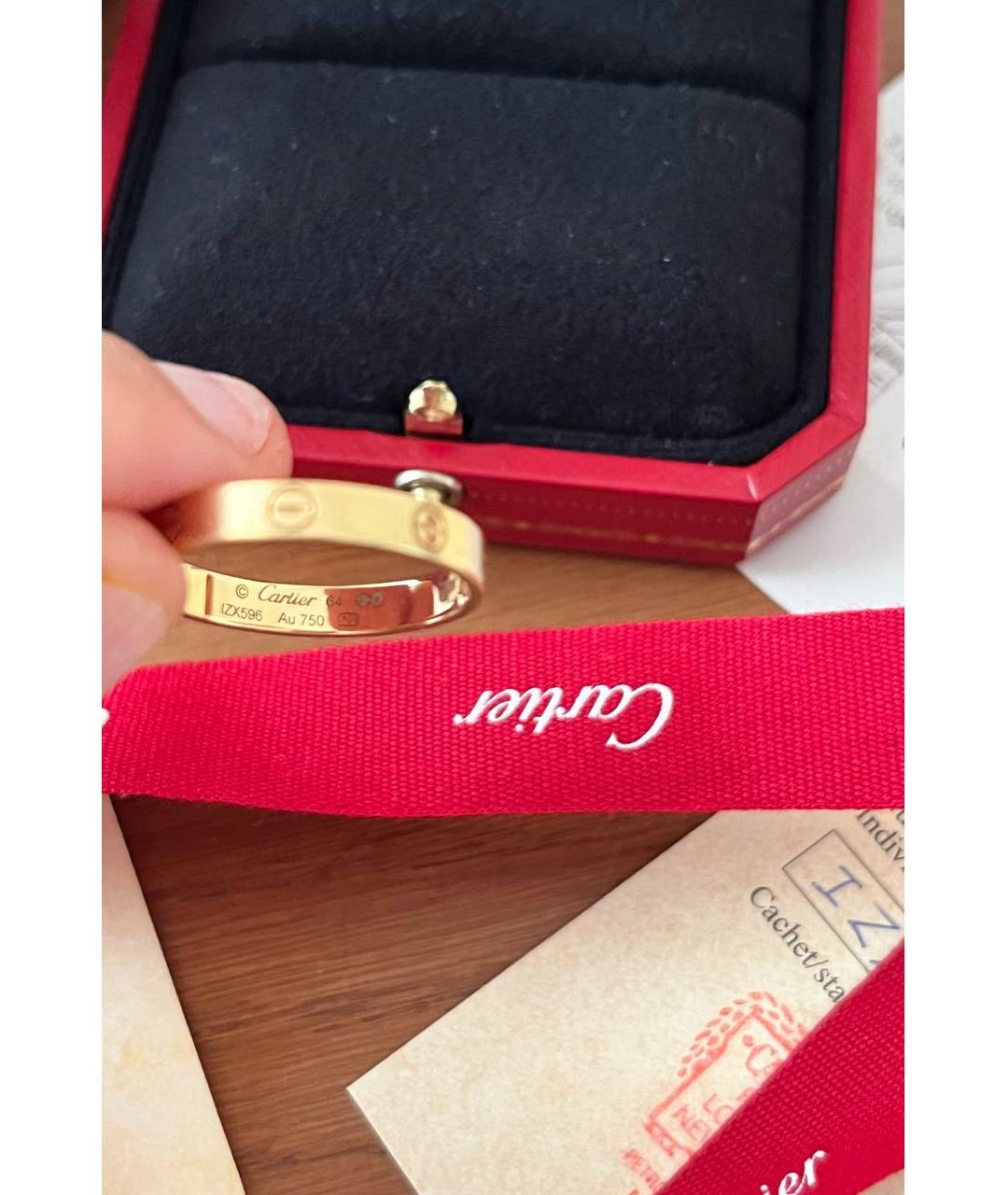 CARTIER Золотое кольцо из желтого золота, фото 5