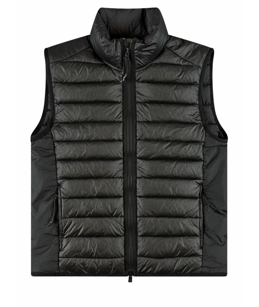 STONE ISLAND Черный жилет, фото 1