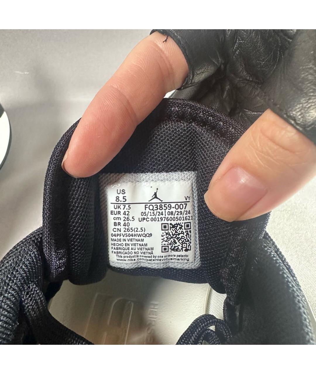 NIKE Белые кожаные высокие кроссовки / кеды, фото 6