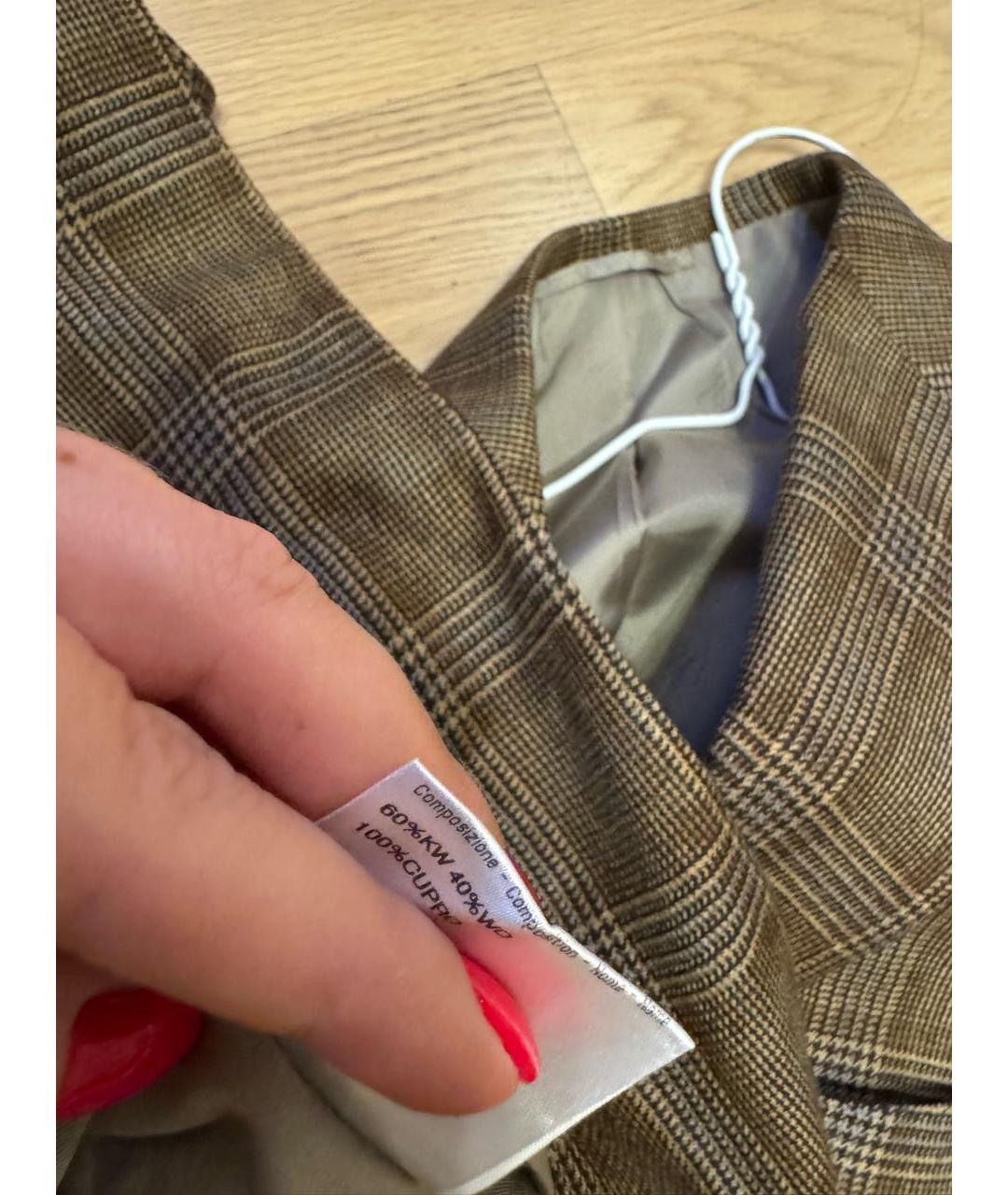 BRIONI Мульти шерстяной пиджак, фото 8