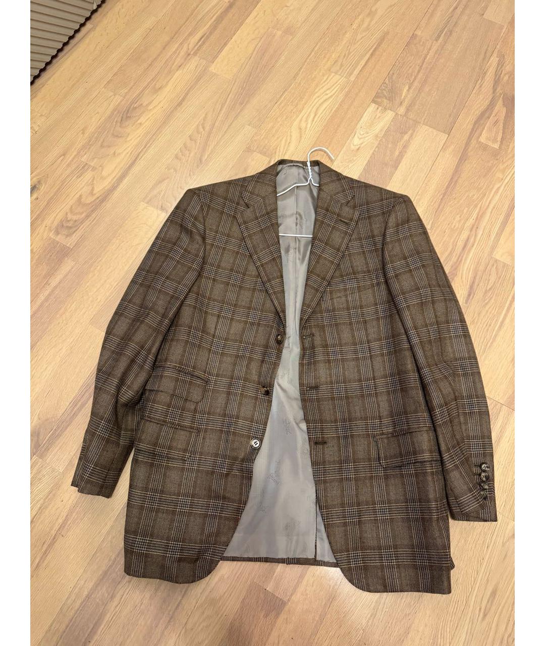 BRIONI Мульти шерстяной пиджак, фото 9