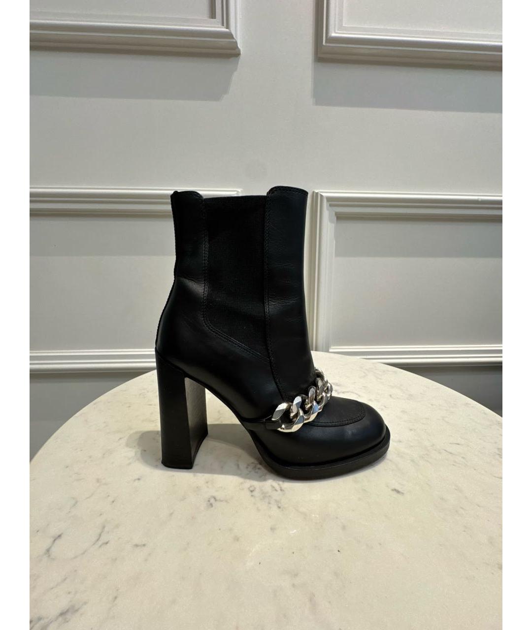 GIVENCHY Черные кожаные ботильоны, фото 9
