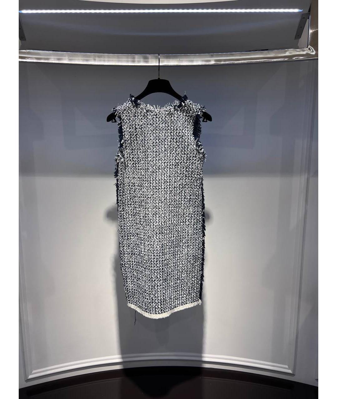 LANVIN Мульти повседневное платье, фото 2