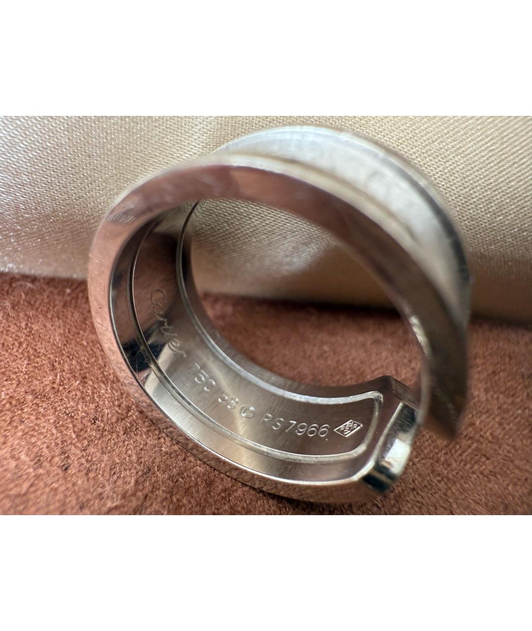 CARTIER Серебряное кольцо из белого золота, фото 3