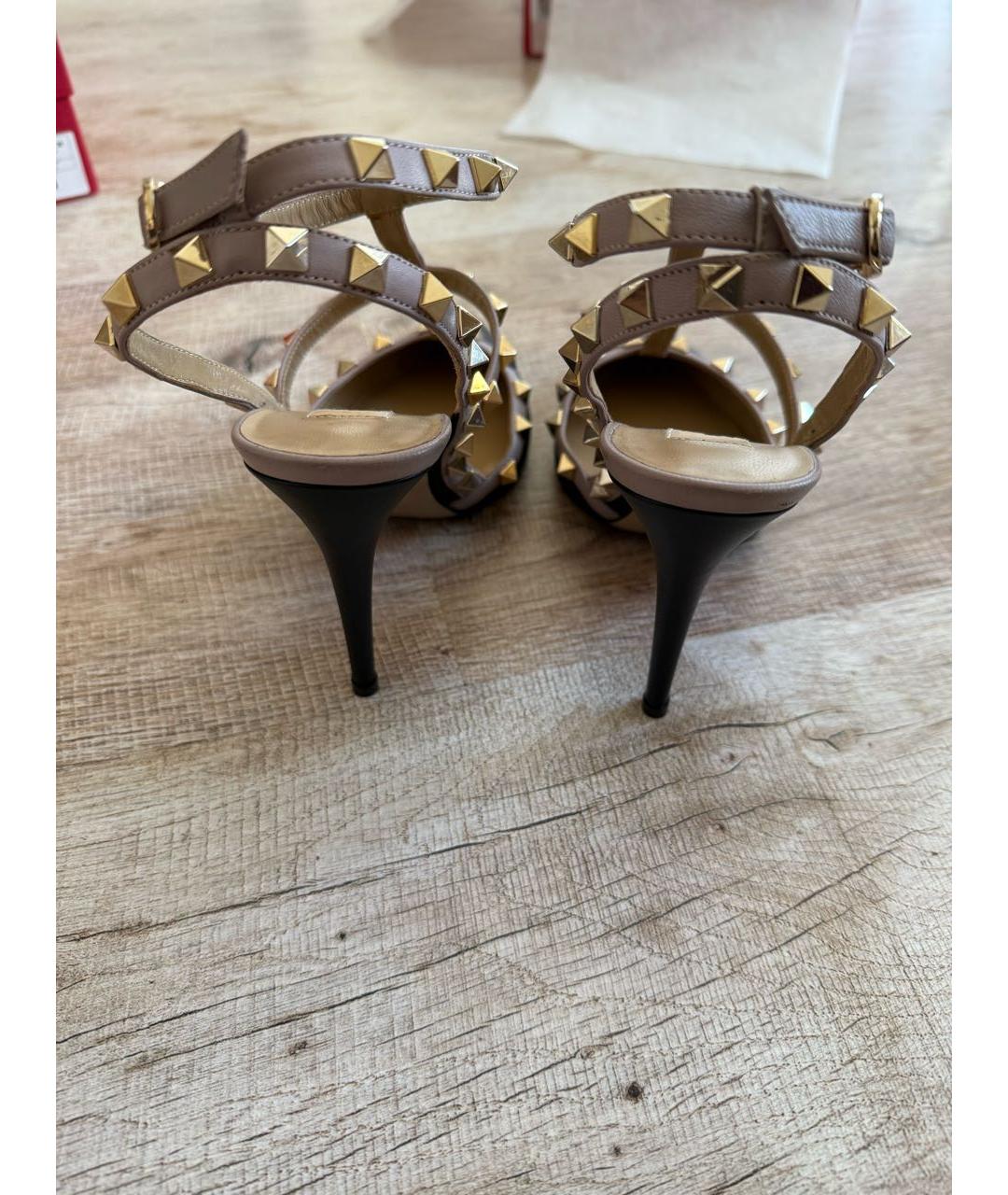 VALENTINO Мульти кожаные туфли, фото 4