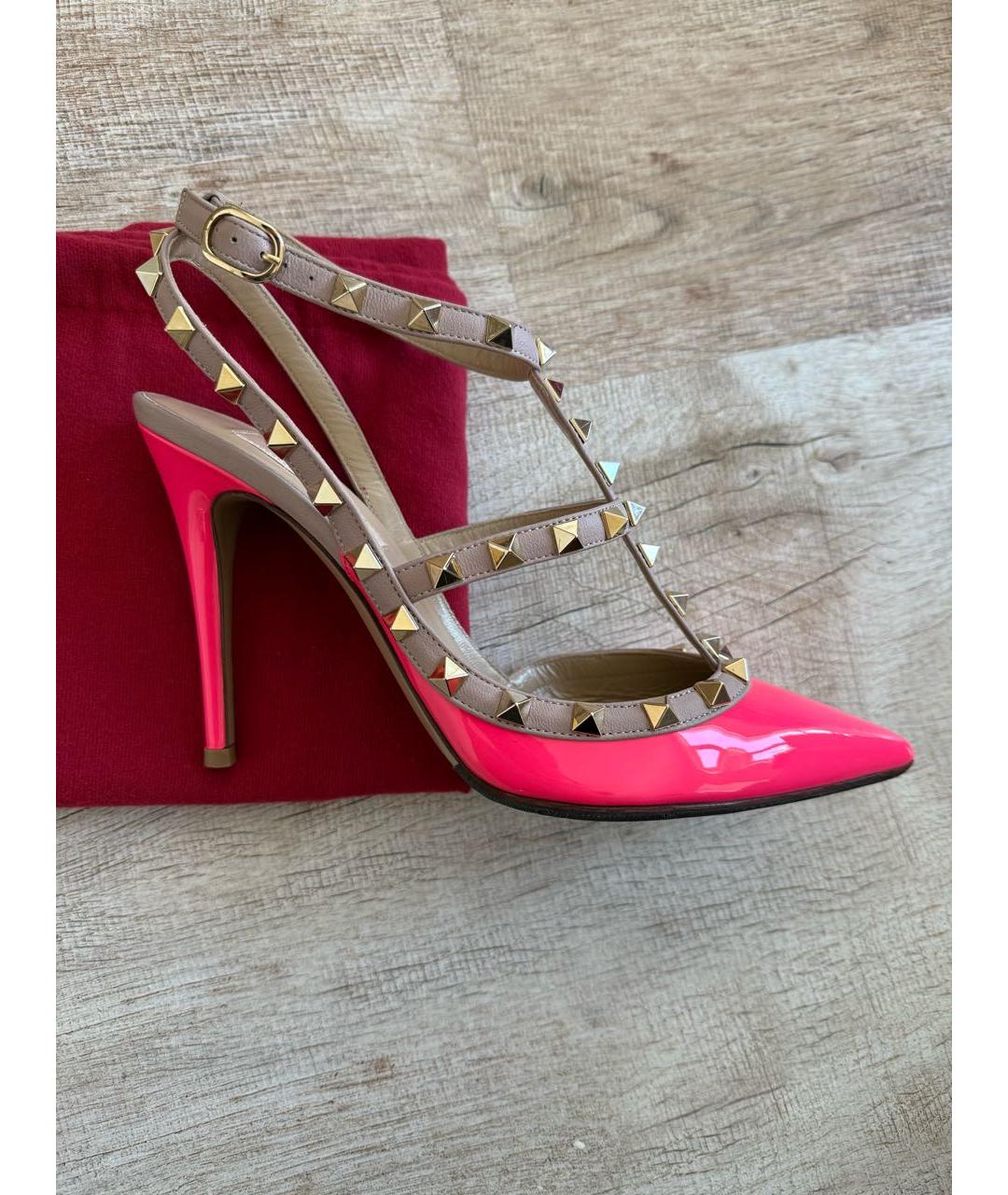 VALENTINO Мульти туфли из лакированной кожи, фото 9