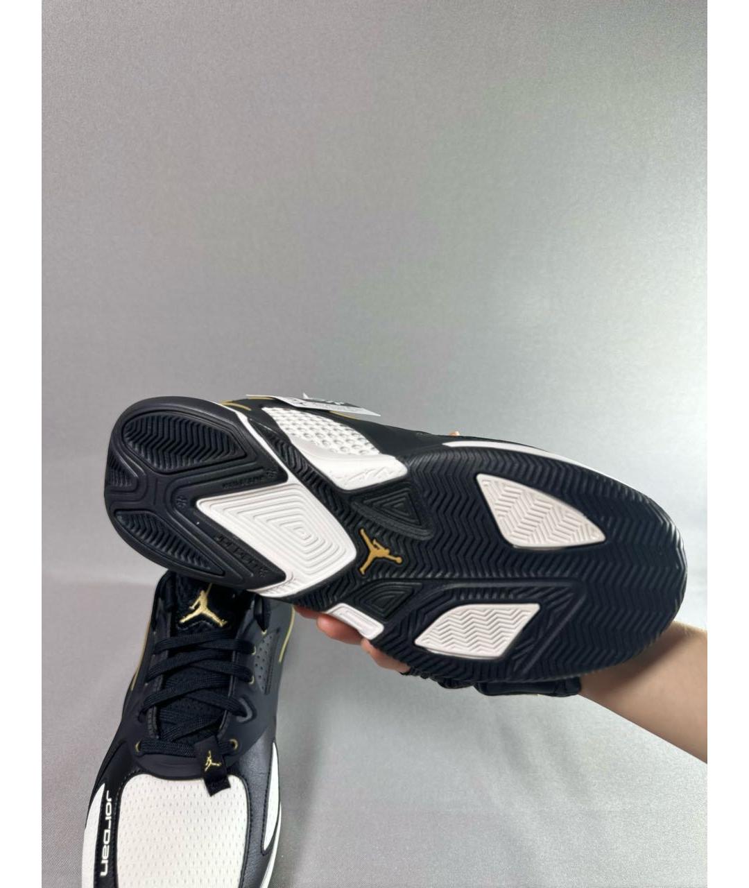 JORDAN Белые кожаные высокие кроссовки / кеды, фото 5