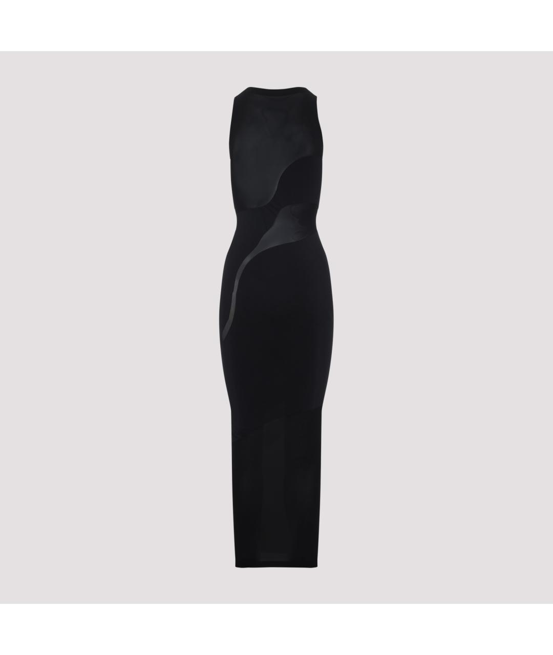 WOLFORD Черное полиамидовое платье, фото 2