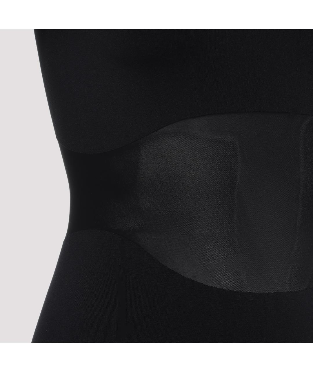 WOLFORD Черное полиамидовое платье, фото 4