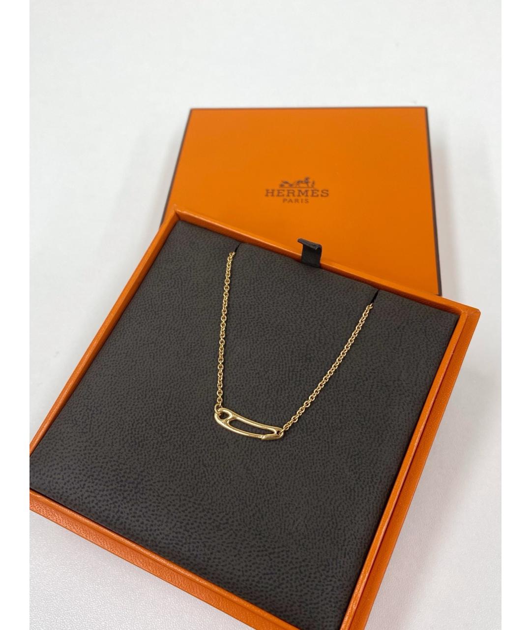 HERMES Золотой браслет из розового золота, фото 4