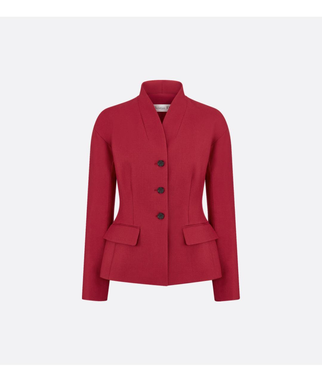 CHRISTIAN DIOR Красный жакет/пиджак, фото 3
