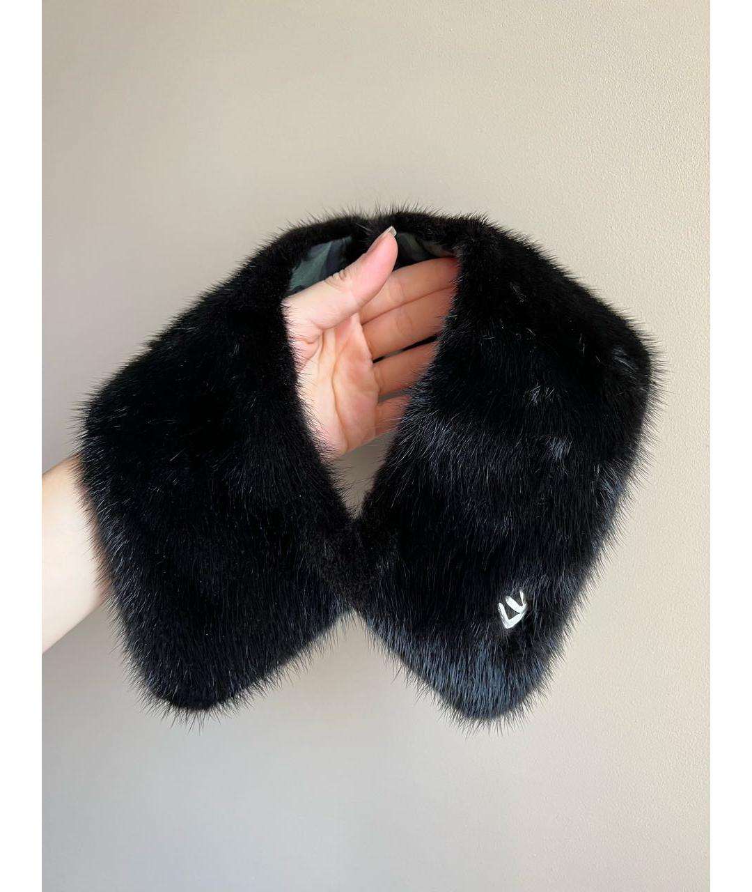 LOUIS VUITTON Черный воротник, фото 9