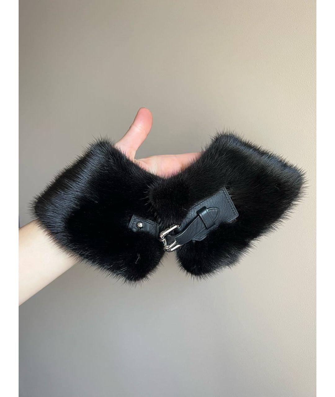 LOUIS VUITTON Черный воротник, фото 7