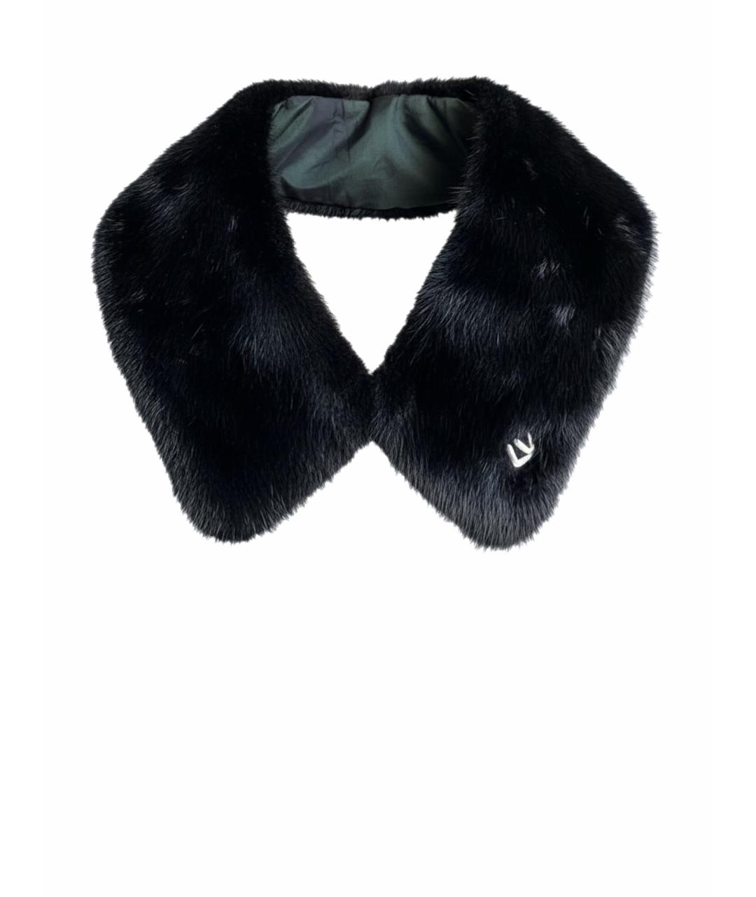 LOUIS VUITTON Черный воротник, фото 1