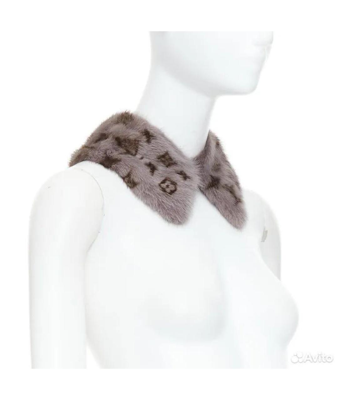 LOUIS VUITTON Черный воротник, фото 6