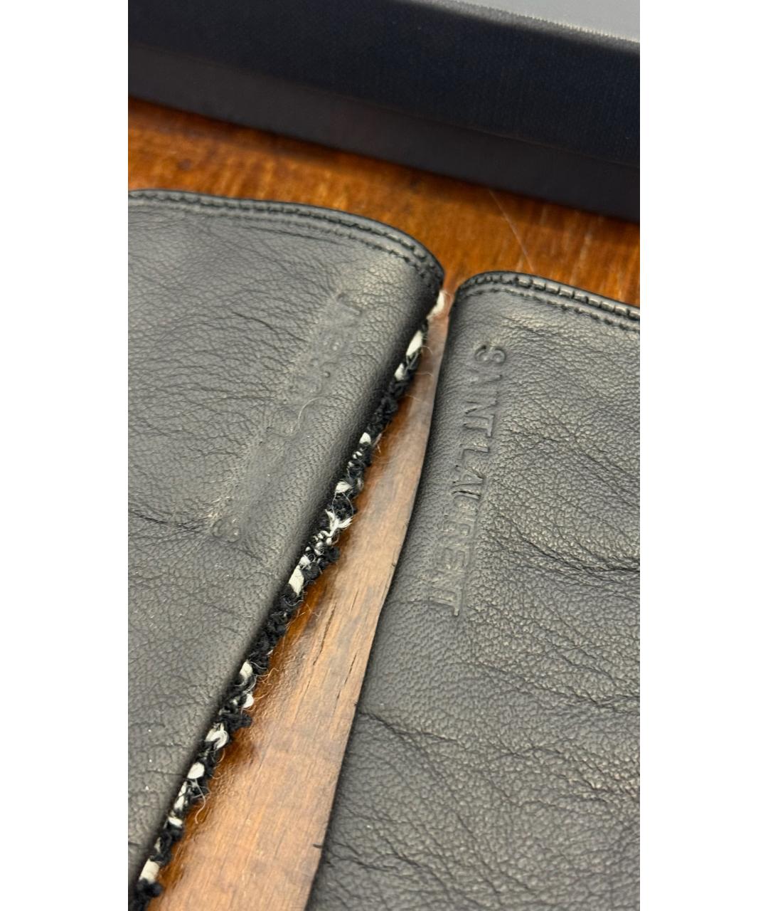 SAINT LAURENT Мульти шерстяные перчатки, фото 4