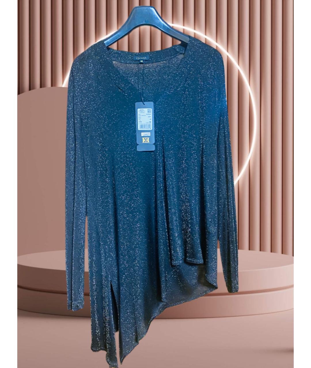 ESCADA Черный вискозный костюм с брюками, фото 3