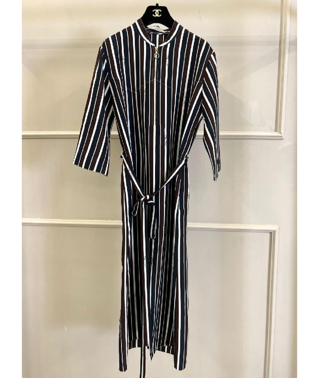 NINA RICCI Бежевое вискозное повседневное платье, фото 9