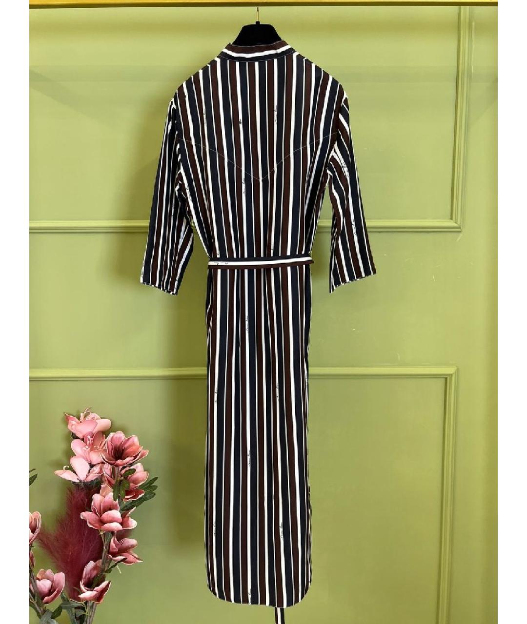 NINA RICCI Бежевое вискозное повседневное платье, фото 2