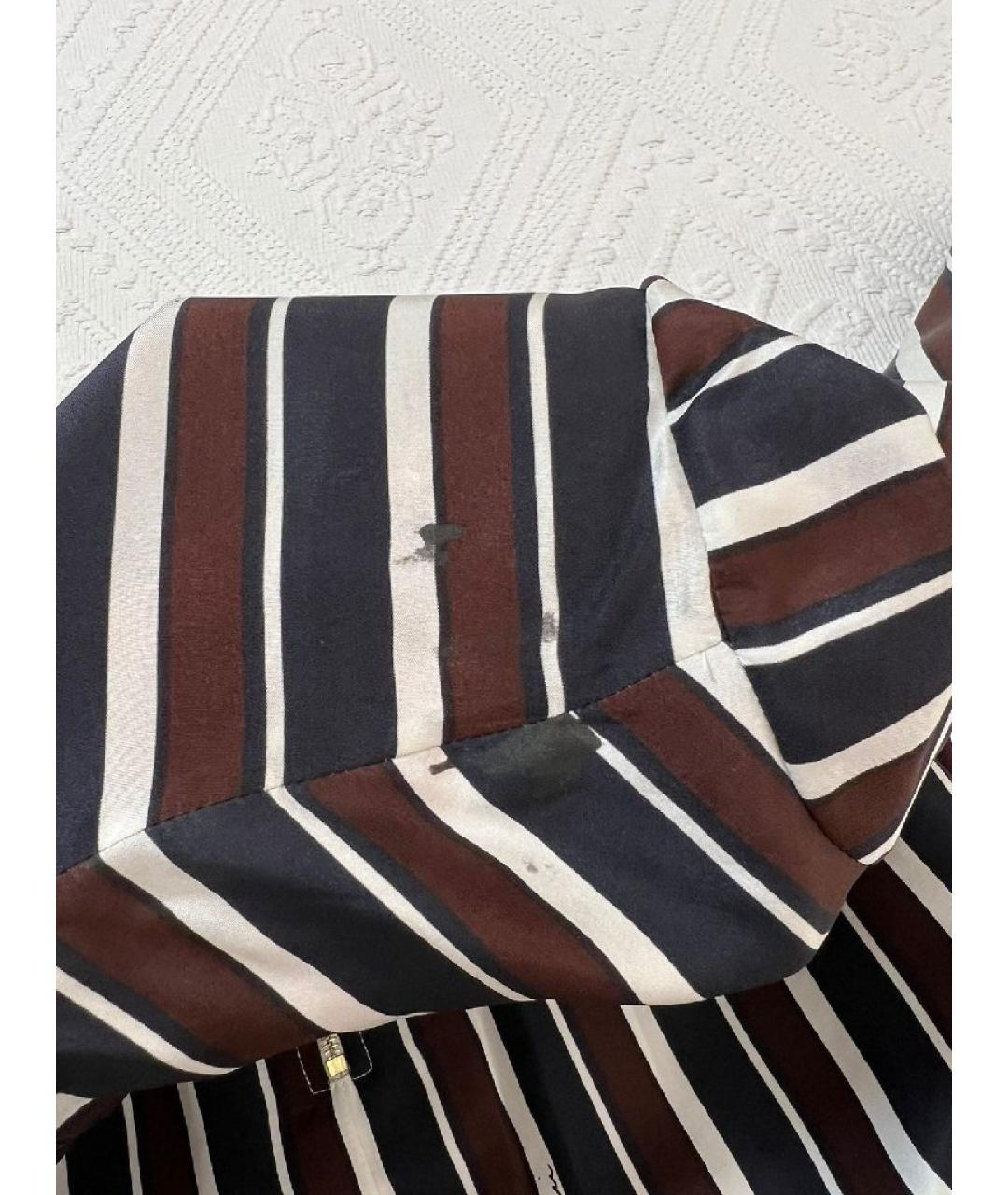 NINA RICCI Бежевое вискозное повседневное платье, фото 7