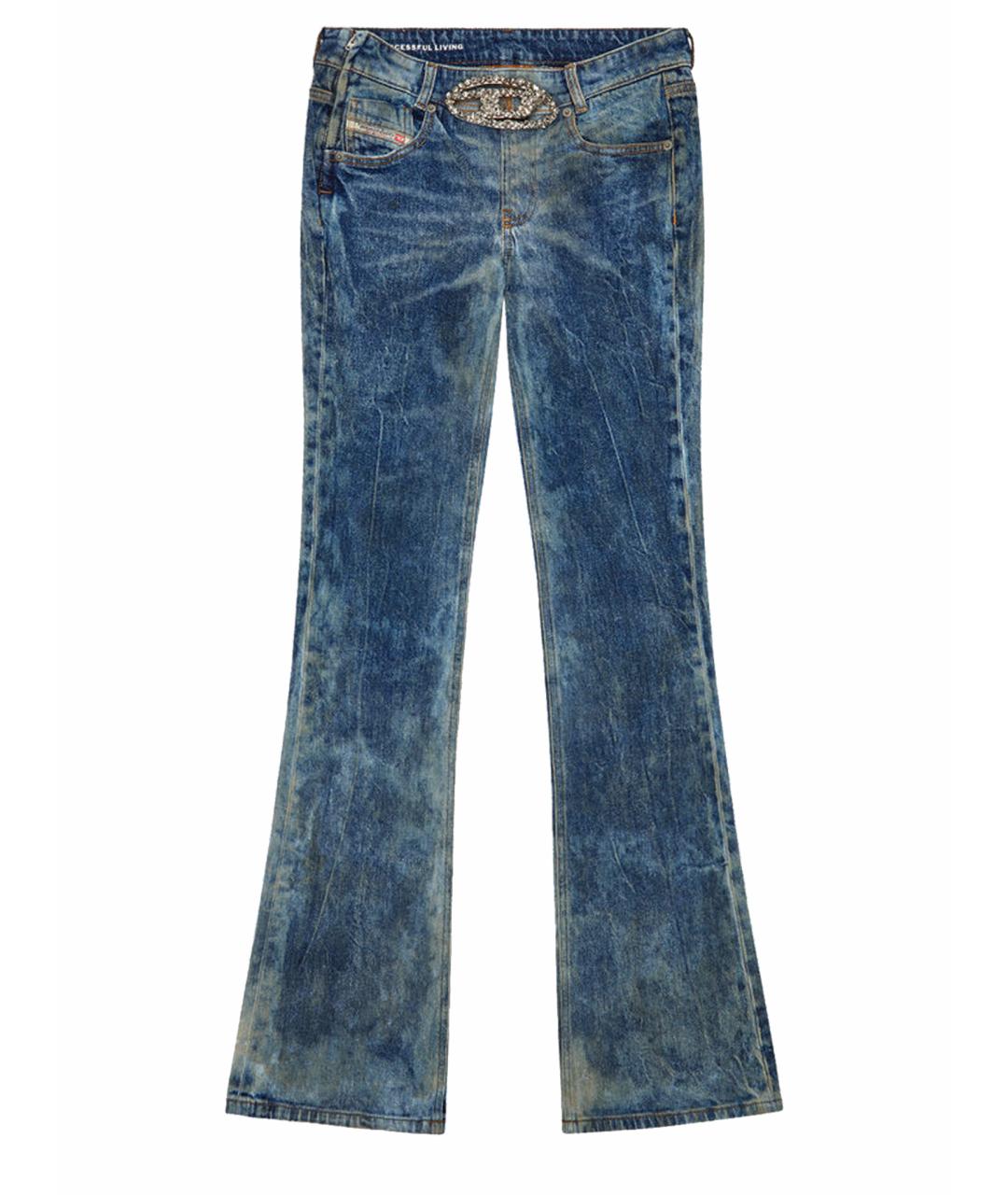DIESEL Голубые джинсы клеш, фото 1