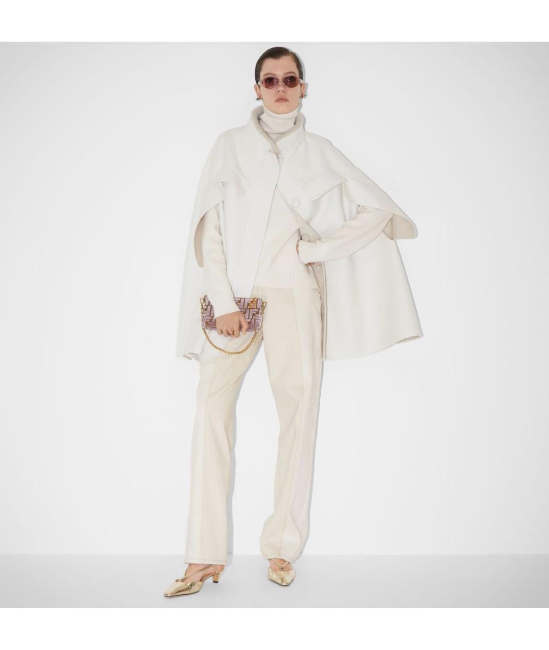 FENDI Розовая тканевая сумка с короткими ручками, фото 5