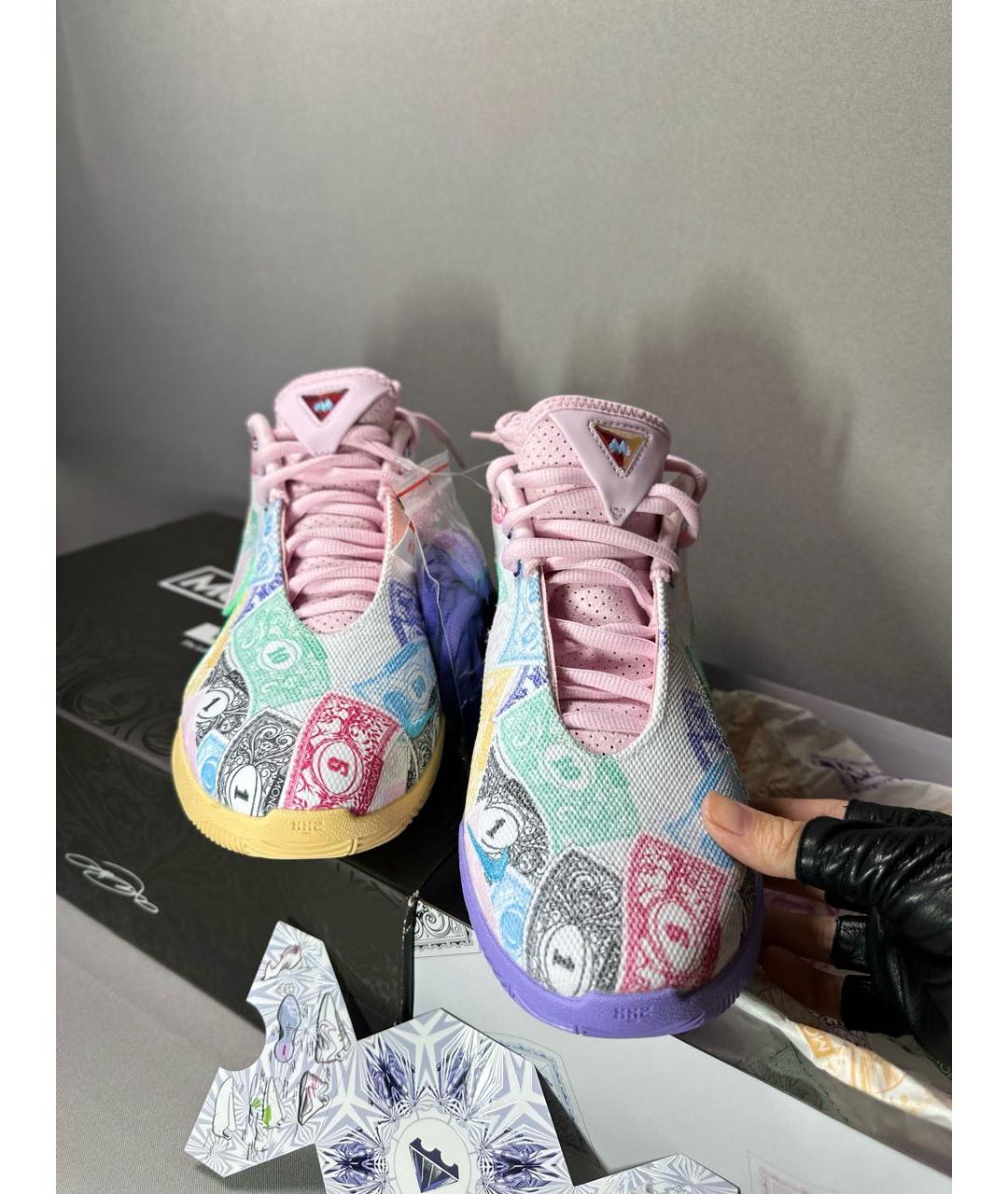 NIKE Мульти кожаные высокие кроссовки / кеды, фото 2