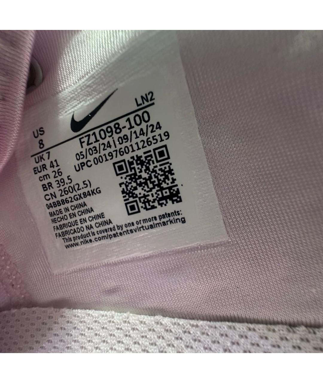 NIKE Мульти кожаные высокие кроссовки / кеды, фото 5