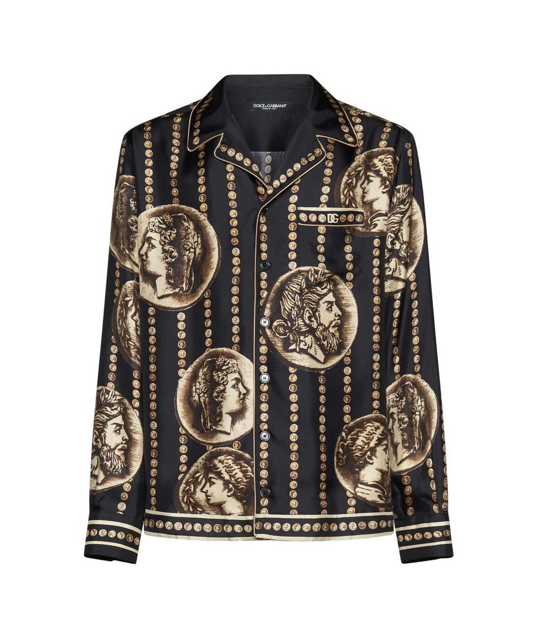 DOLCE&GABBANA Шелковая рубашка, фото 3