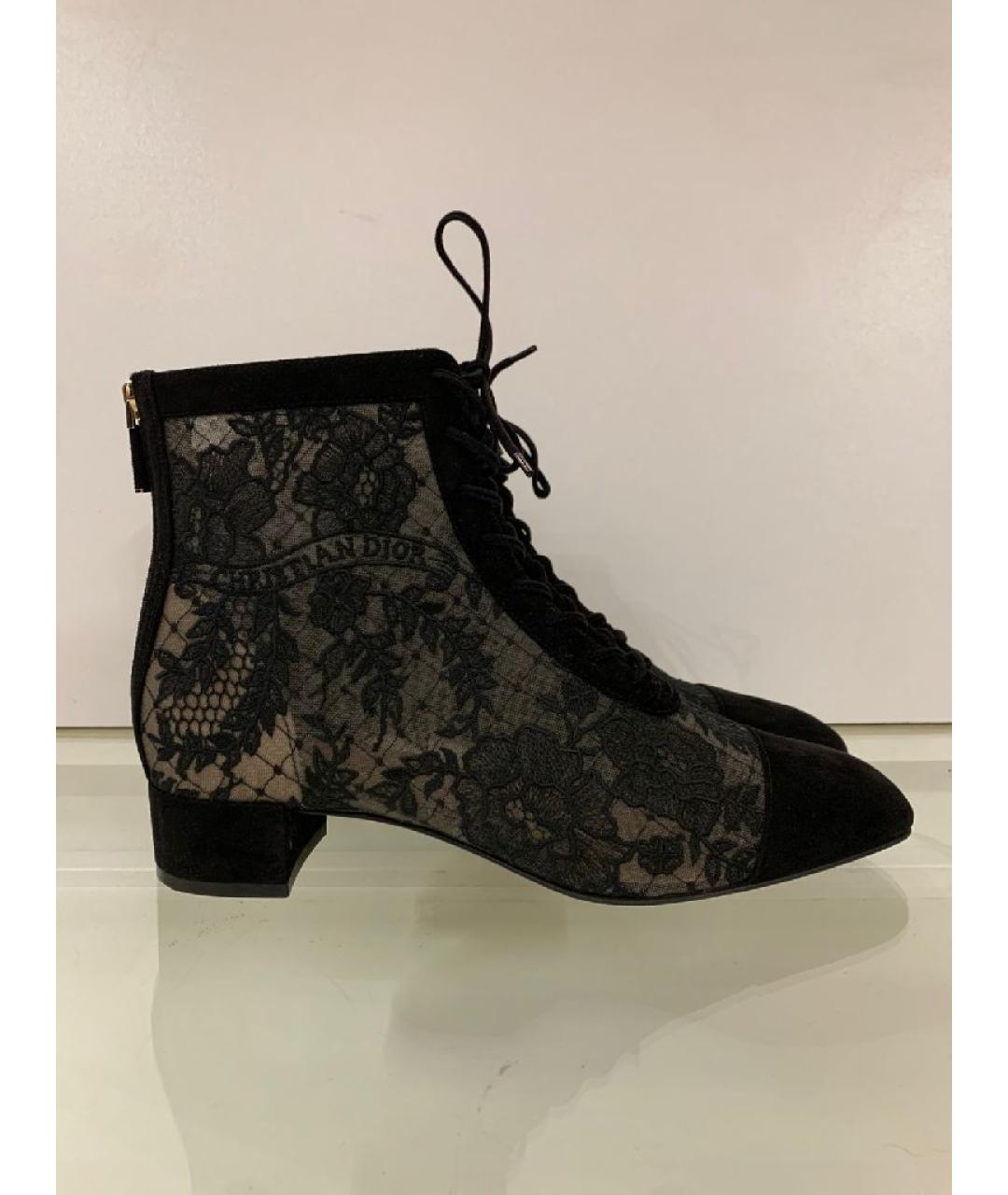 CHRISTIAN DIOR Черные ботильоны, фото 9