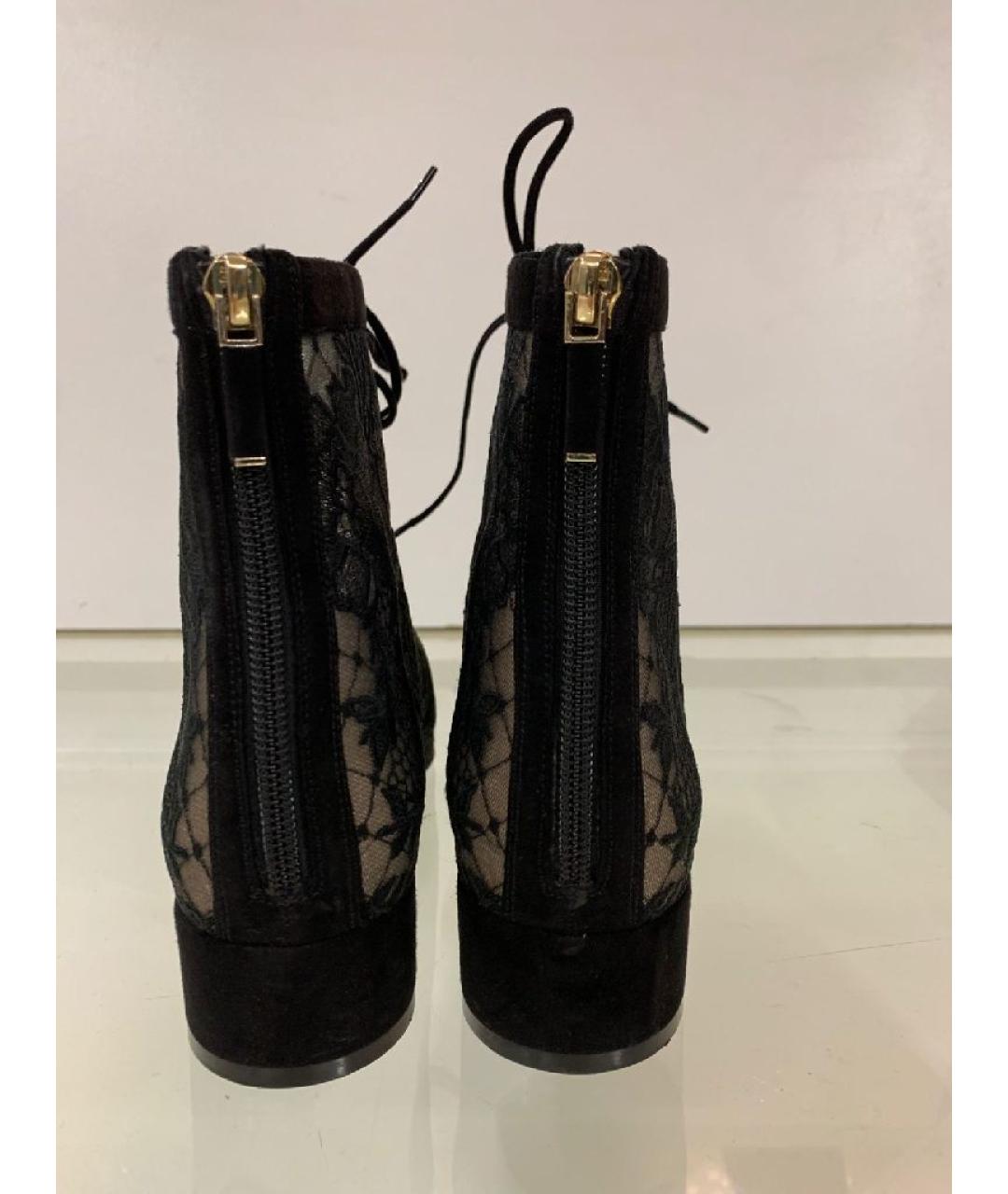 CHRISTIAN DIOR Черные ботильоны, фото 4