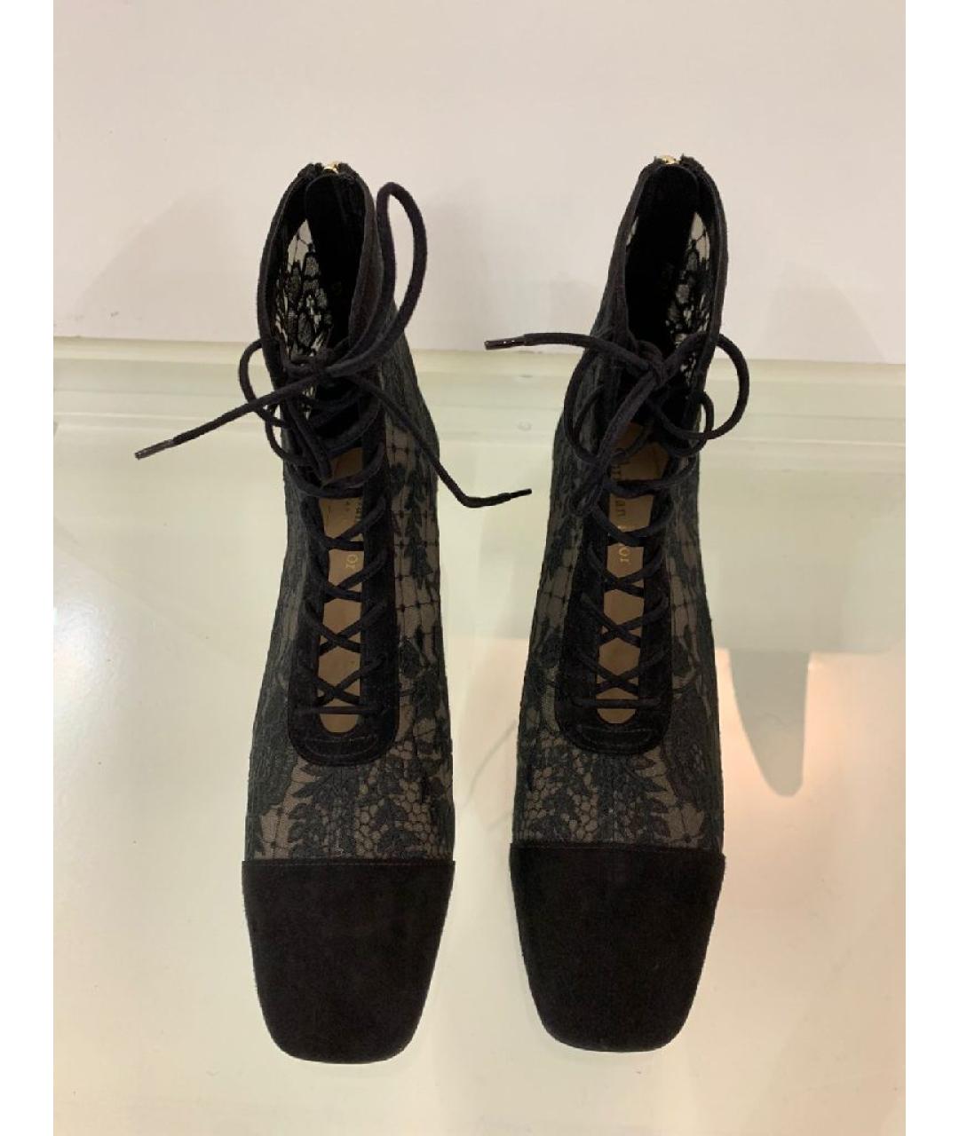CHRISTIAN DIOR Черные ботильоны, фото 2