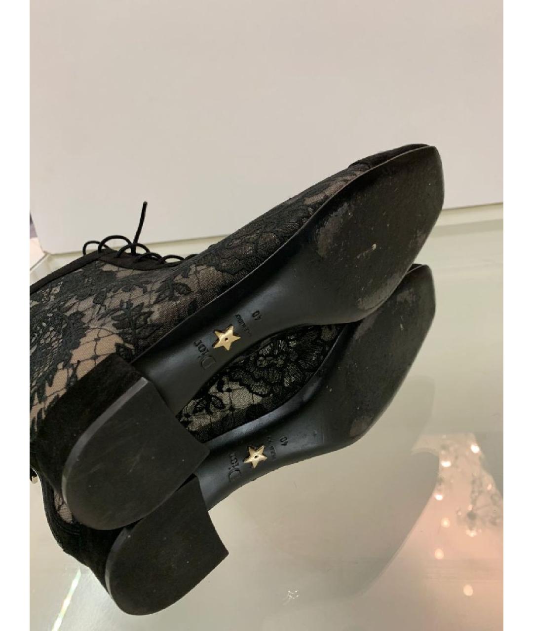 CHRISTIAN DIOR Черные ботильоны, фото 5