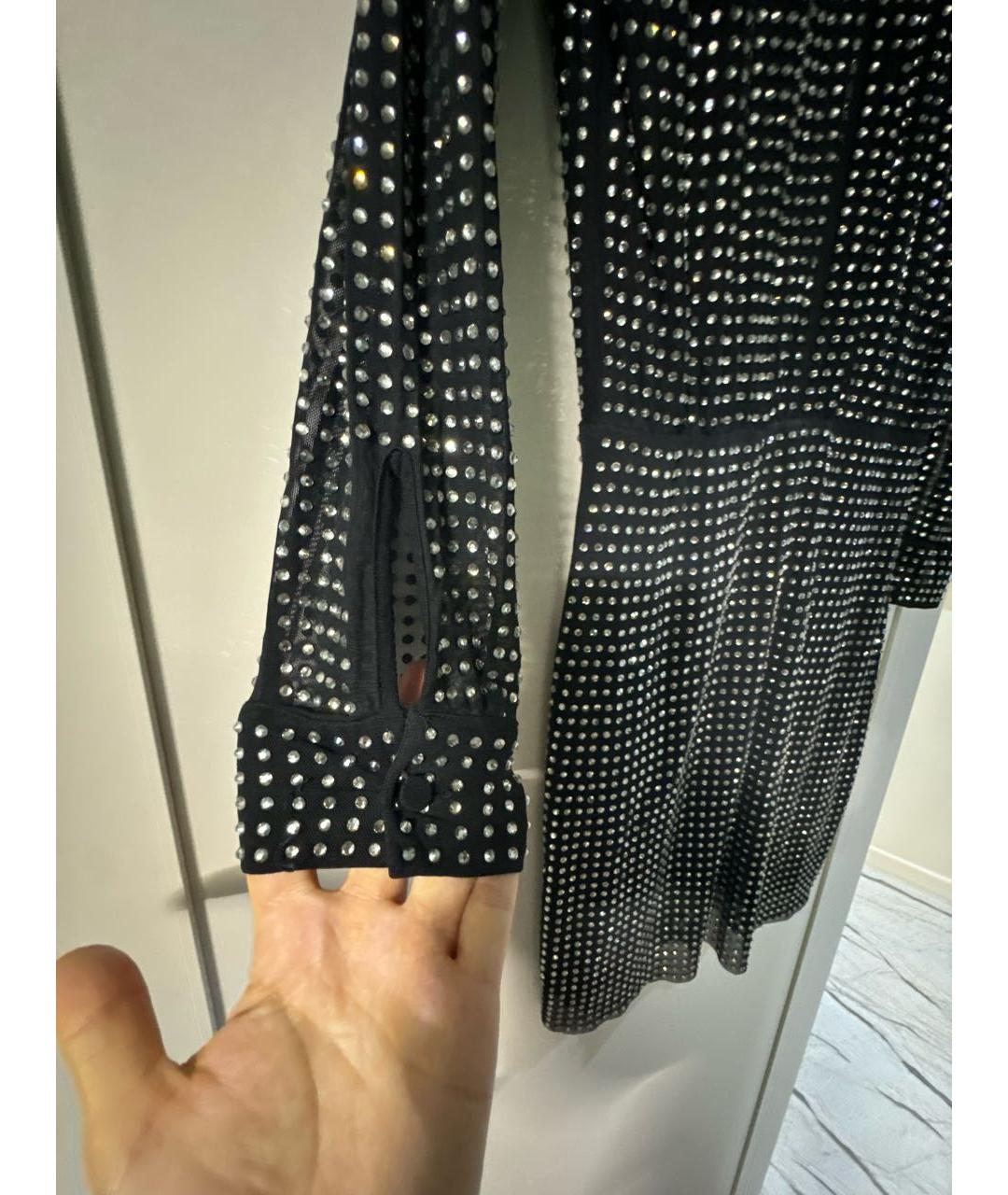 SELF-PORTRAIT Черное коктейльное платье, фото 7