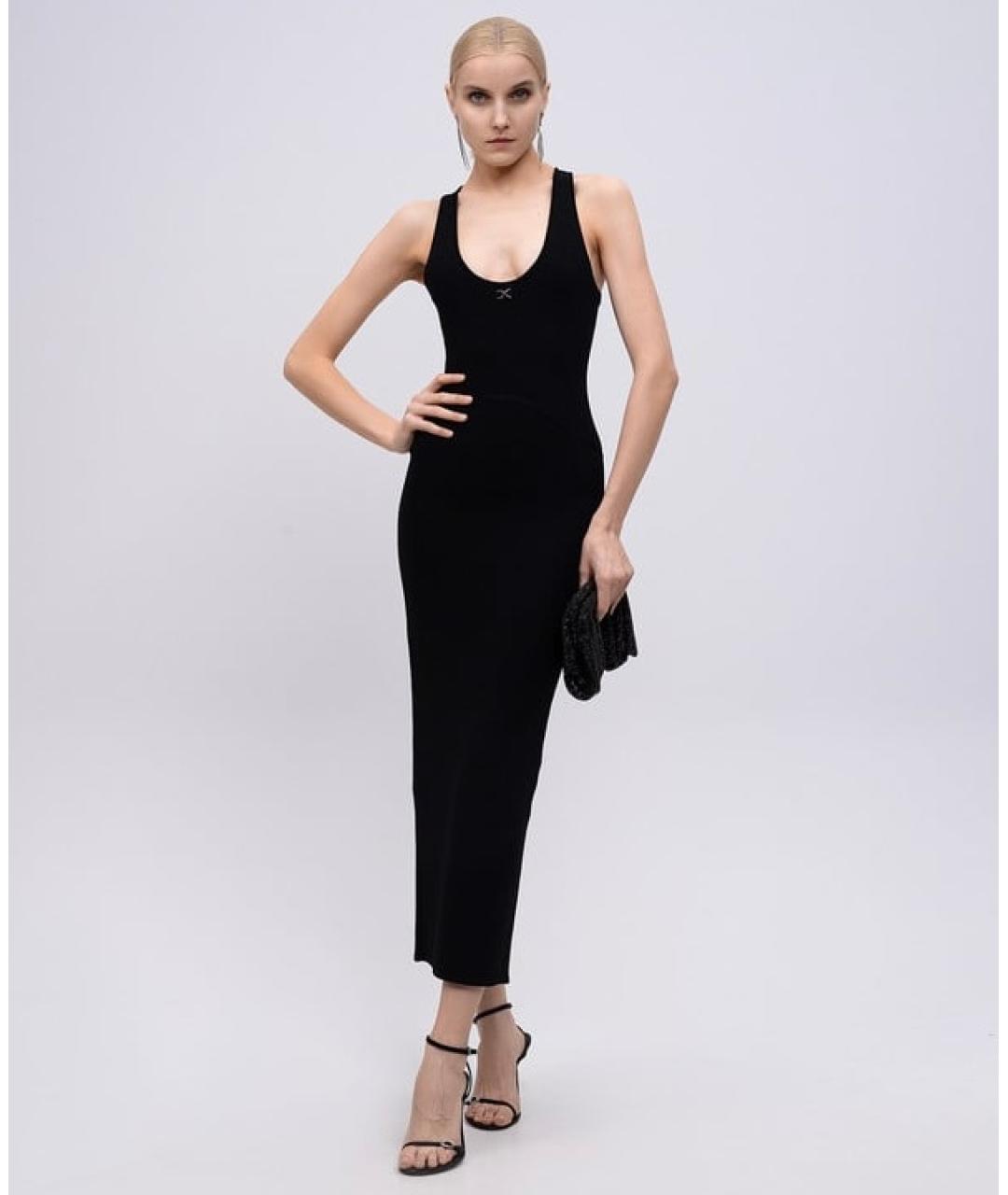 DAVID KOMA Черное коктейльное платье, фото 2