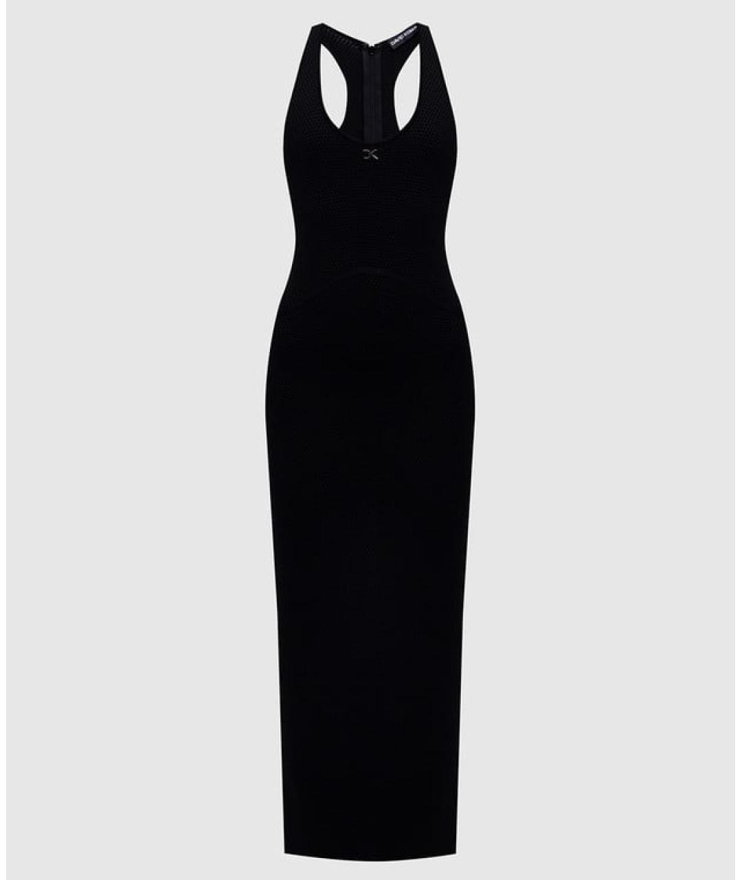 DAVID KOMA Черное коктейльное платье, фото 4