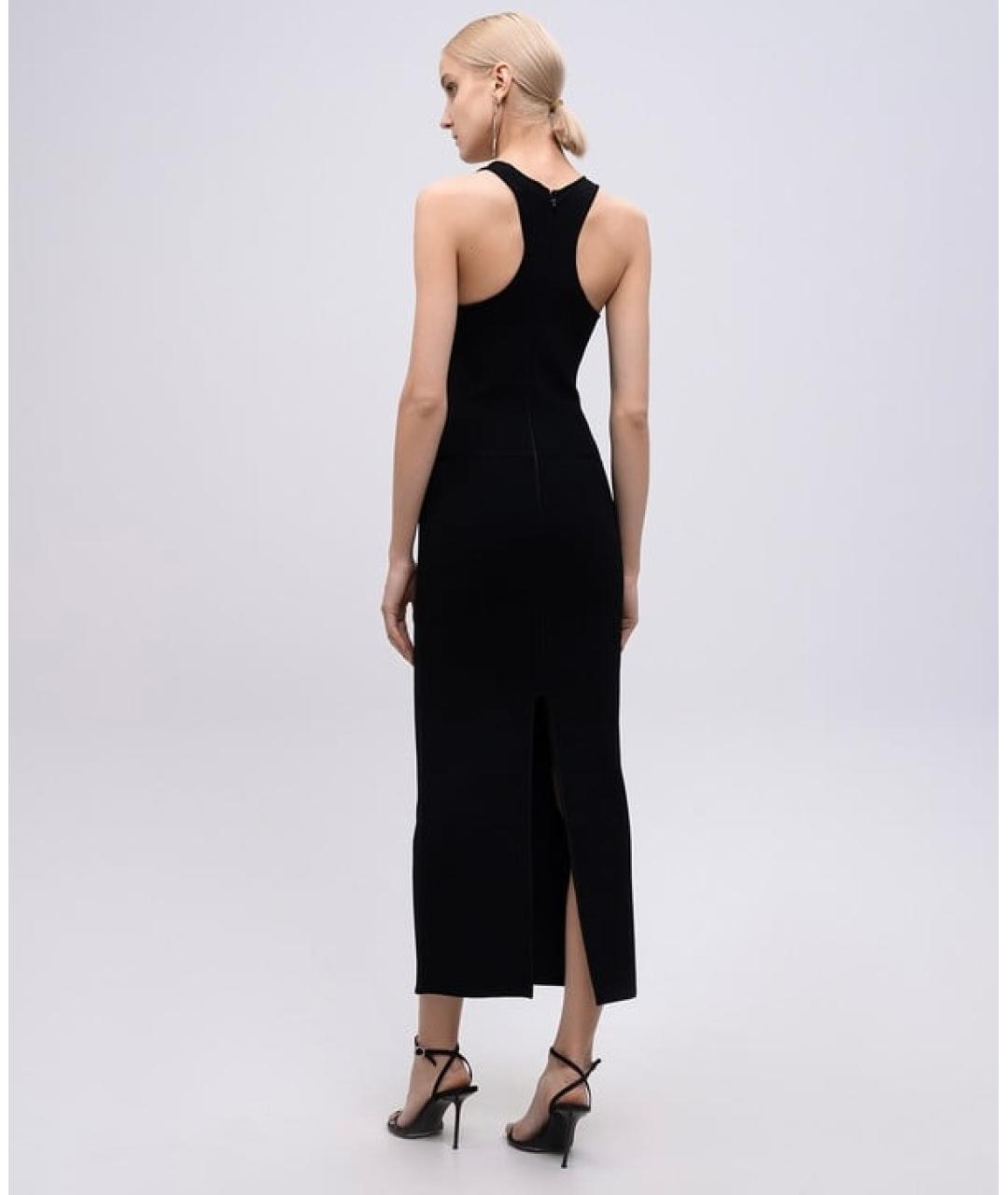 DAVID KOMA Черное коктейльное платье, фото 3