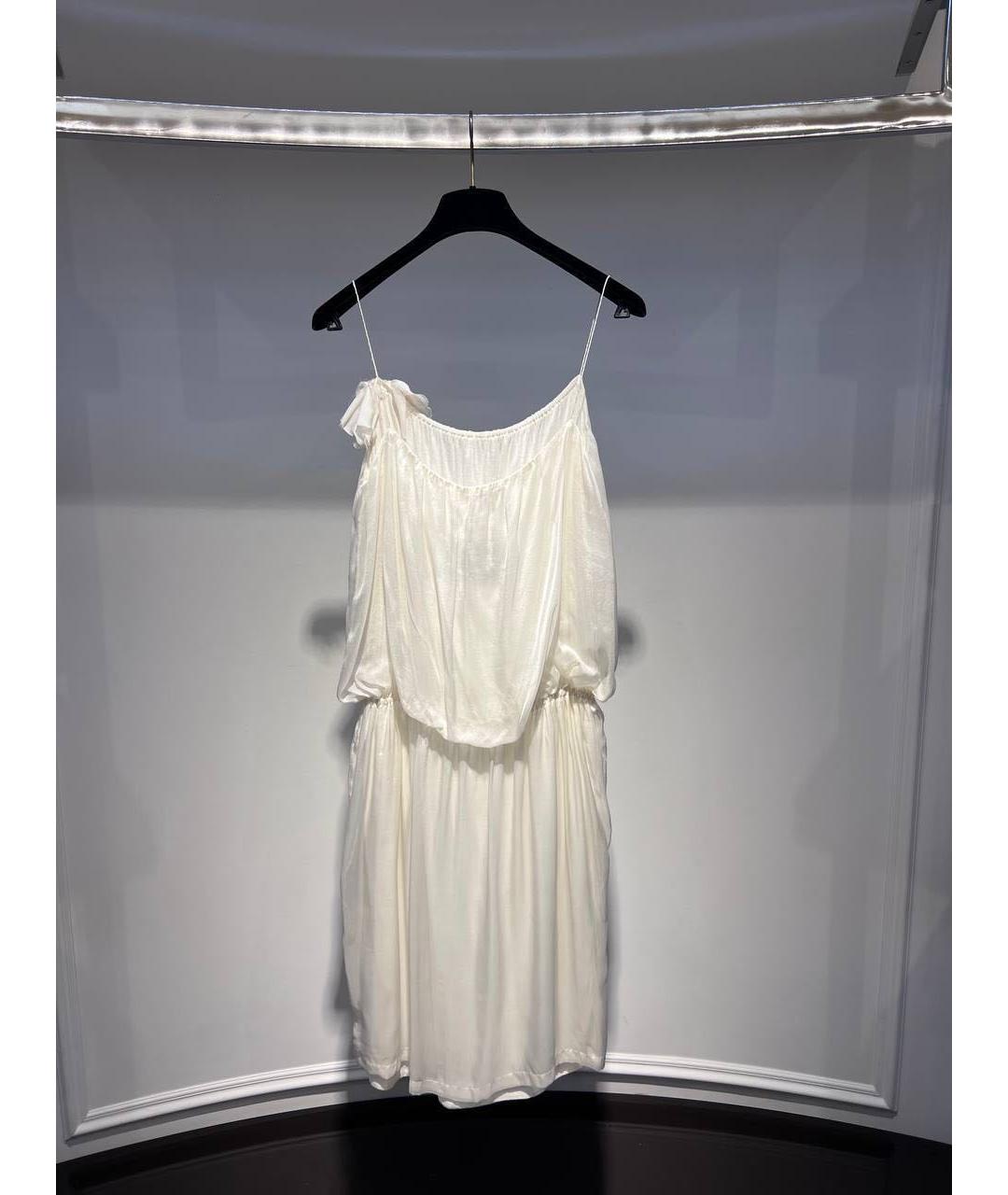 LANVIN Белое повседневное платье, фото 2