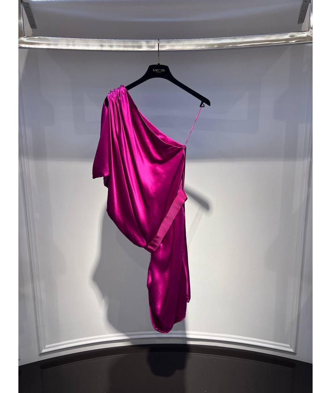 LANVIN Фуксия вечернее платье, фото 3