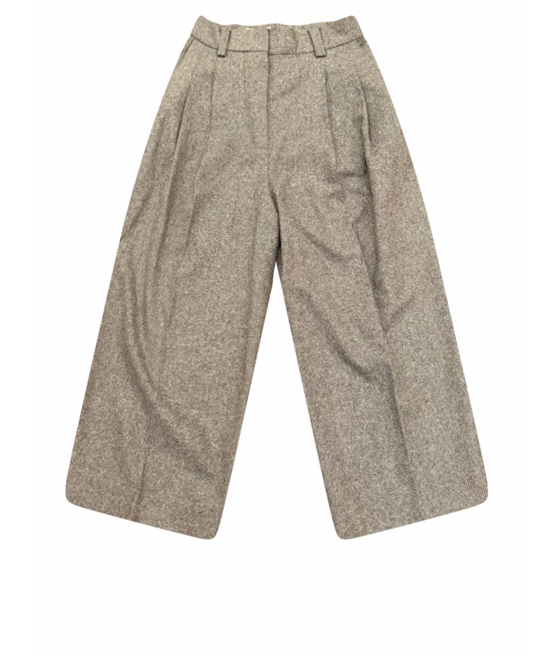 COS Серые шерстяные кюлоты, фото 1