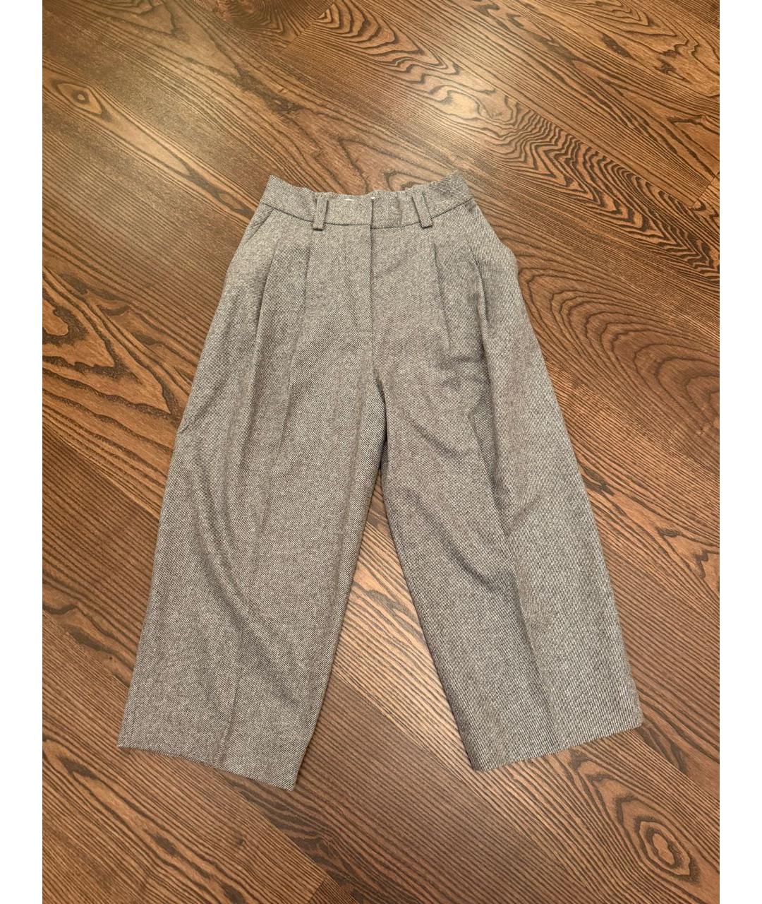 COS Серые шерстяные кюлоты, фото 7