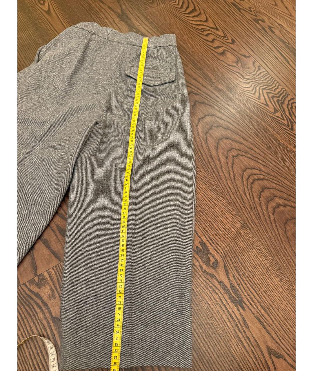 COS Серые шерстяные кюлоты, фото 6