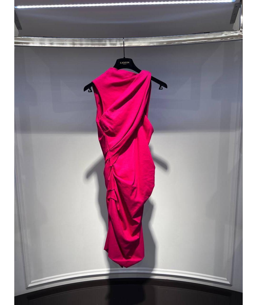 LANVIN Розовое вечернее платье, фото 3