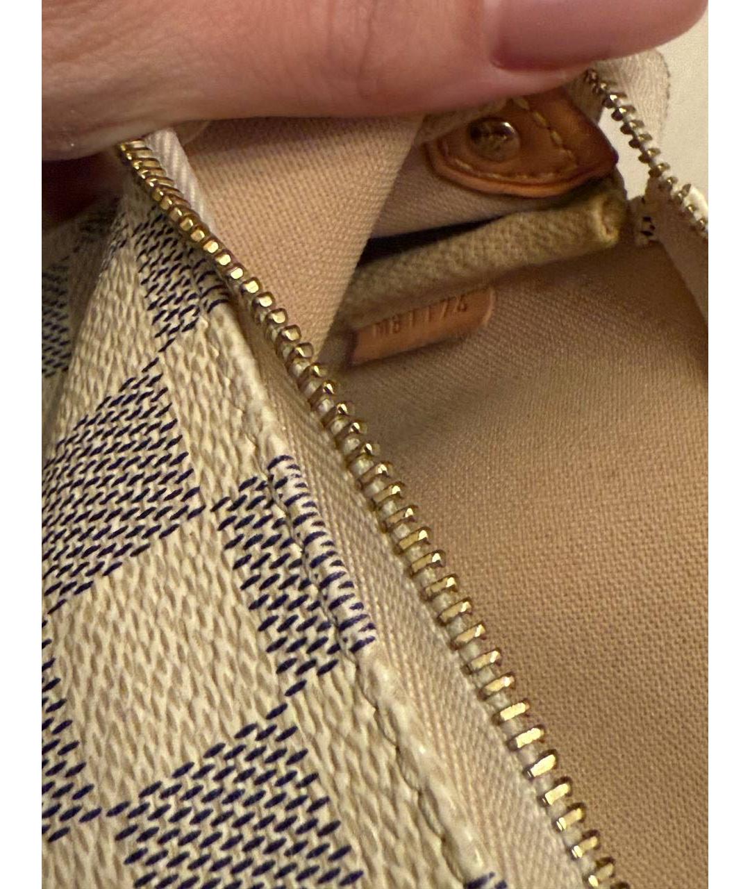 LOUIS VUITTON Бежевая сумка с короткими ручками, фото 5