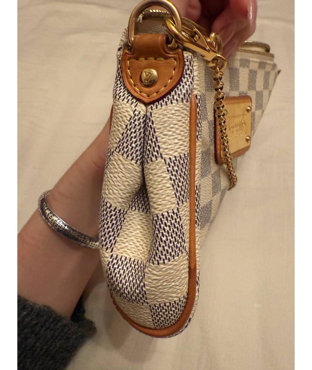 LOUIS VUITTON Бежевая сумка с короткими ручками, фото 6