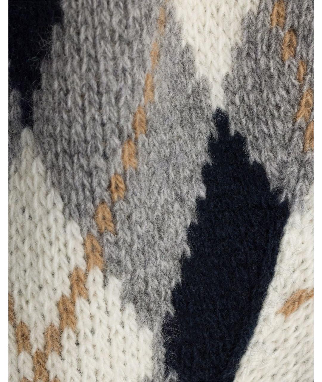 PRADA Серая кашемировая шапка, фото 2