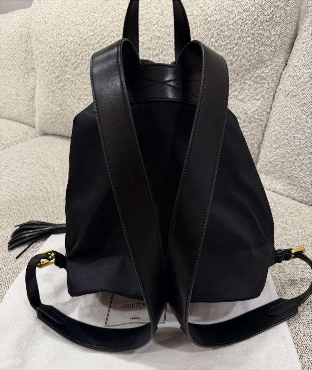 MOSCHINO Черный рюкзак, фото 5