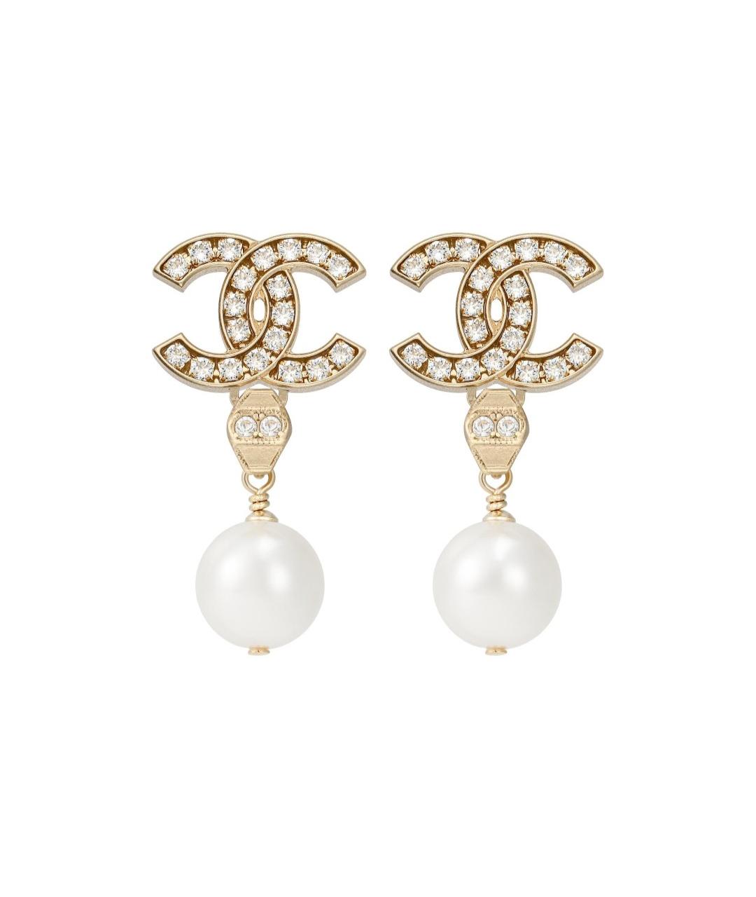 CHANEL Золотые серьги из розового золота, фото 1