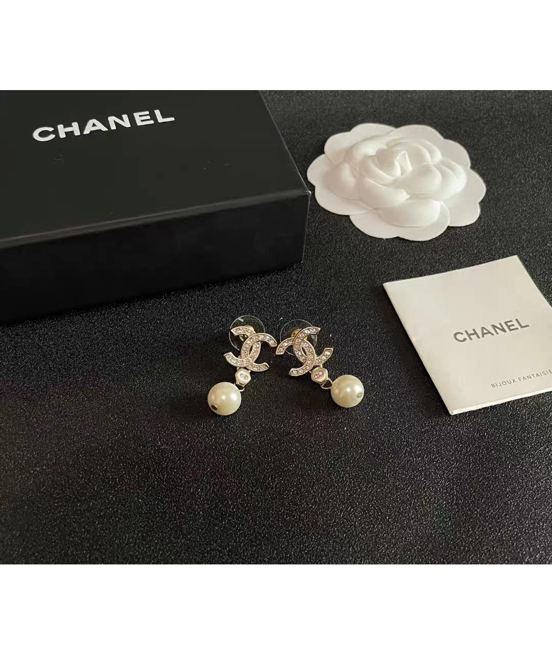 CHANEL Золотые серьги из розового золота, фото 5