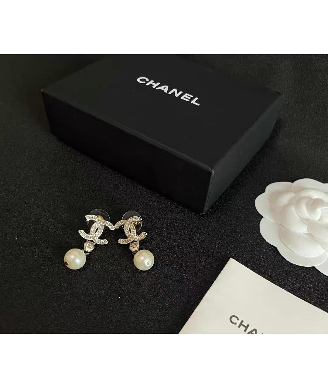 CHANEL Золотые серьги из розового золота, фото 6